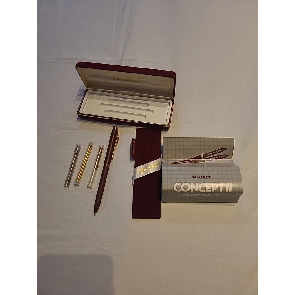 Bradley‎ Burgundy Ballpoint Pen Set Concept 2 The Pencil-pen